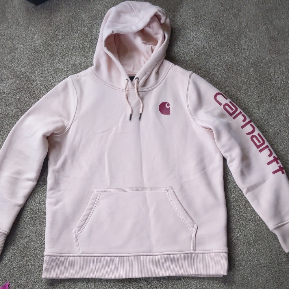 Carhartt Light Pink Pullover Hoodie